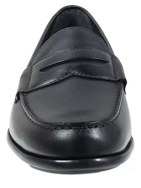 Nunn Bush Black Leather Classic Penny Loafers